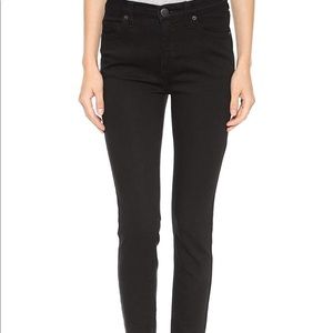 Free People size 27 black jeans